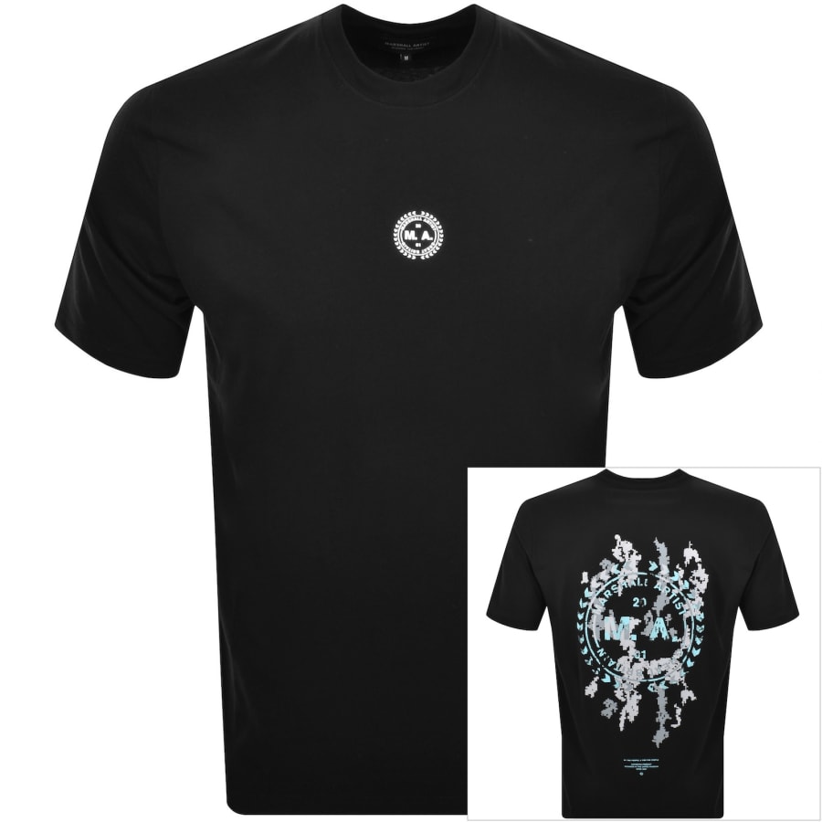 Marshall Artist Camo Erosion T Shirt Black | Mainline Menswear us